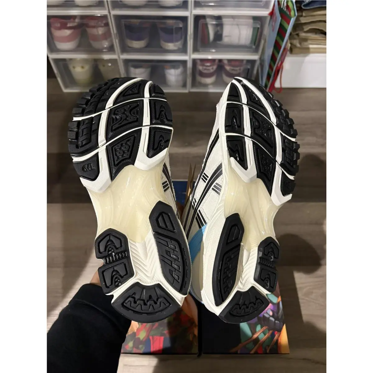 Asics shoes - Marvel vs. Capcom x Kith x ASICS Gel Kayano 14 - 1203B011-100 - Ivory, Manufacturer: Coconut Milk/Black 1