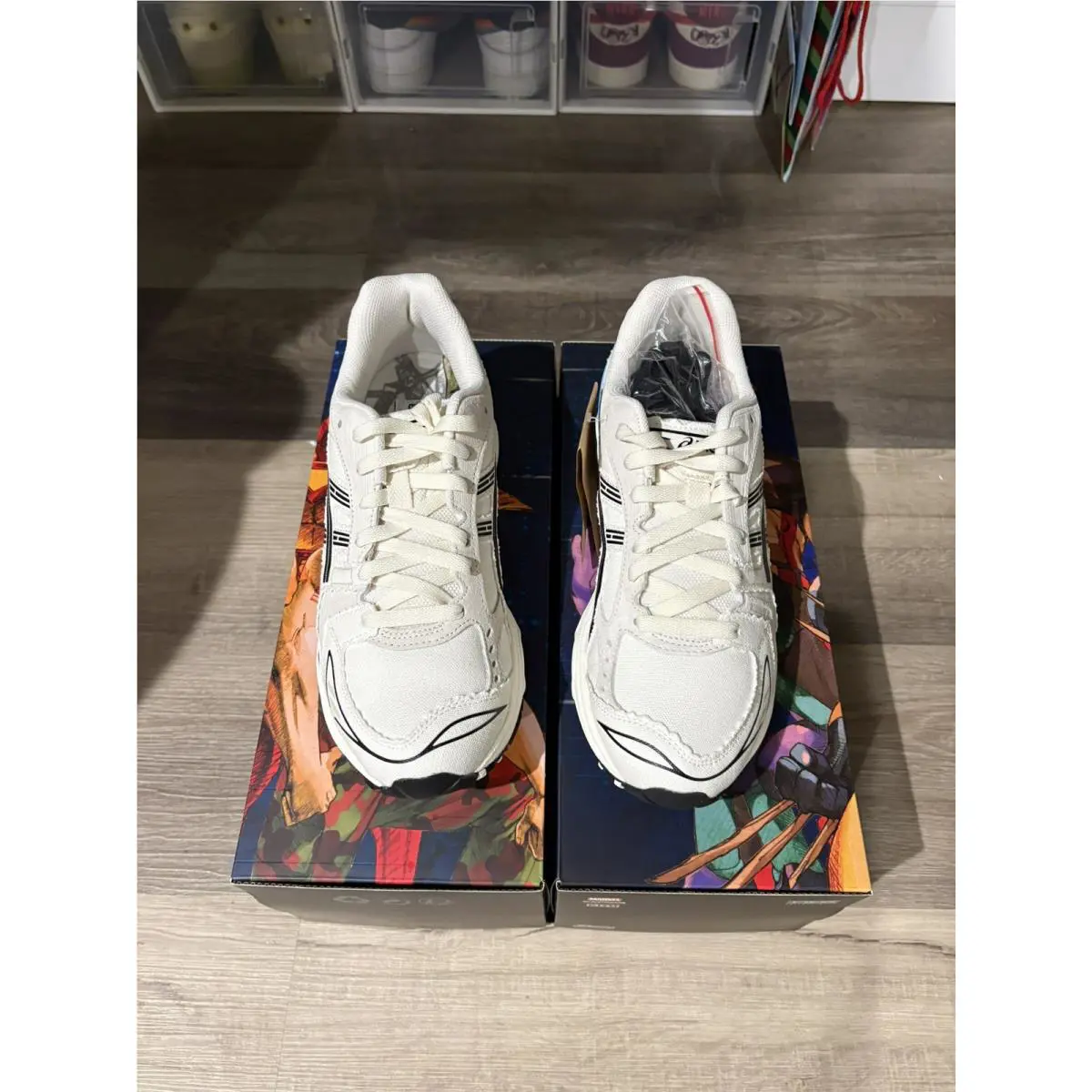 Asics shoes - Marvel vs. Capcom x Kith x ASICS Gel Kayano 14 - 1203B011-100 - Ivory, Manufacturer: Coconut Milk/Black 2