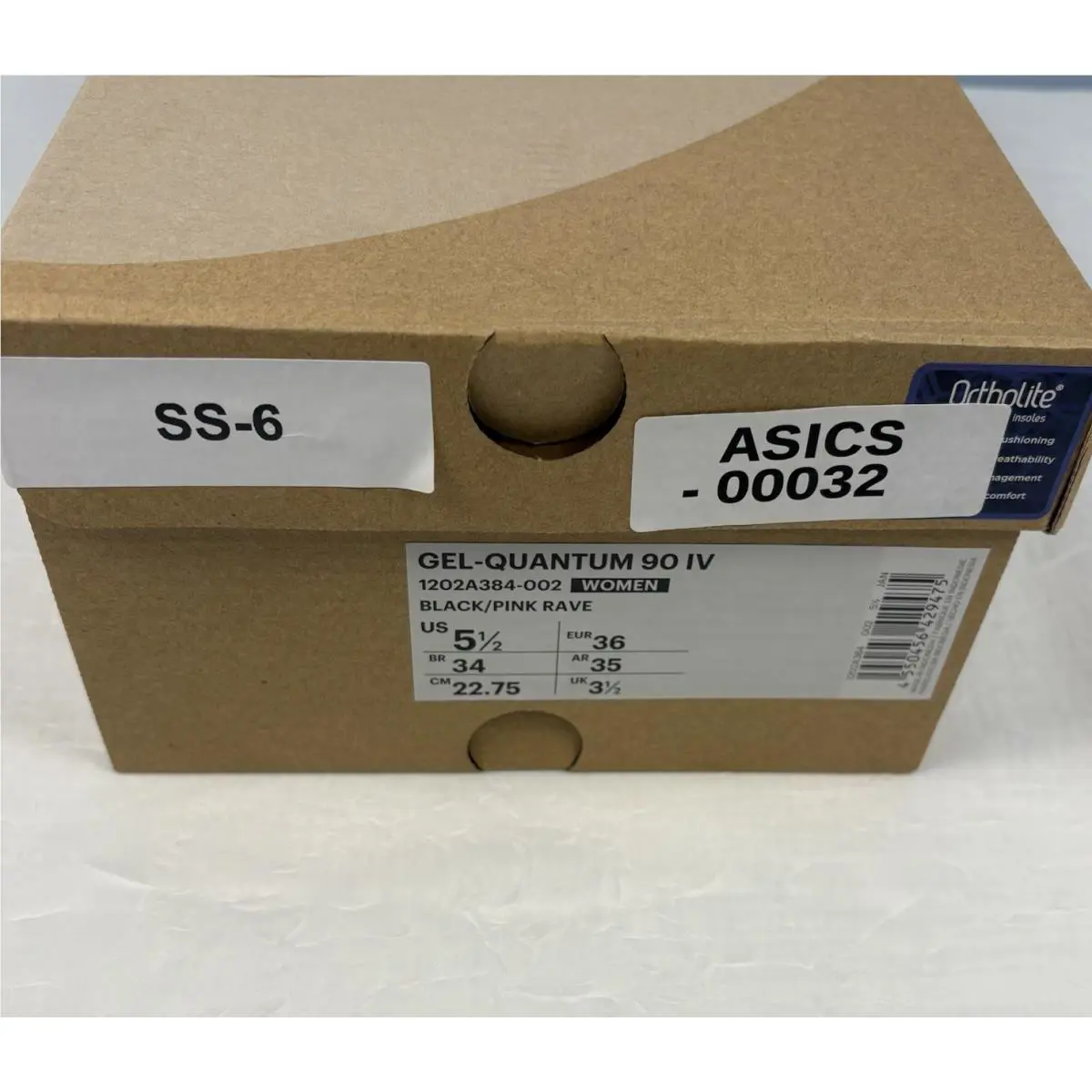 Asics shoes - ASICS Gel-Quantum 90 - 1202A384-002 - Black 0