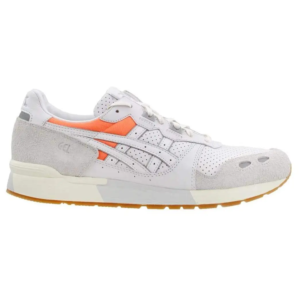 Asics Tiger Men`s Gel-lyte Shoes White/white Size 8 US/7 UK/41.5 EU - White