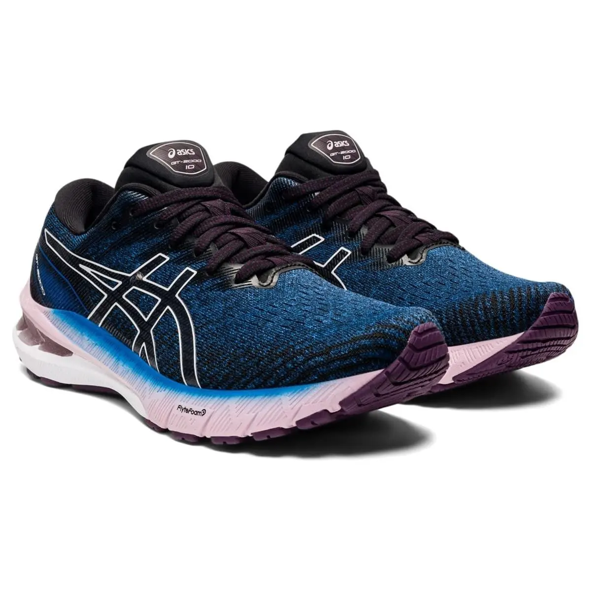 Asics shoes - ASICS Wmns GT 2000 10 - 1012B045-402 - Lake Drive/White 2