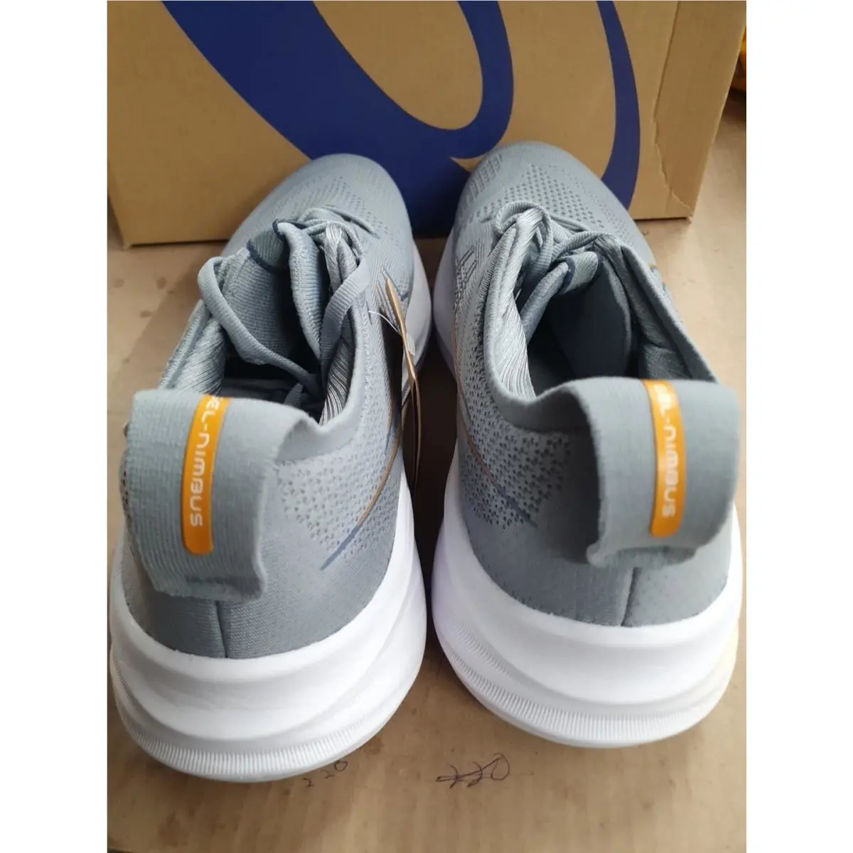 Asics shoes - ASICS Gel Nimbus - Gel Nimbus - 1011B794-020 - Gray (UPC: 197298224567) 4