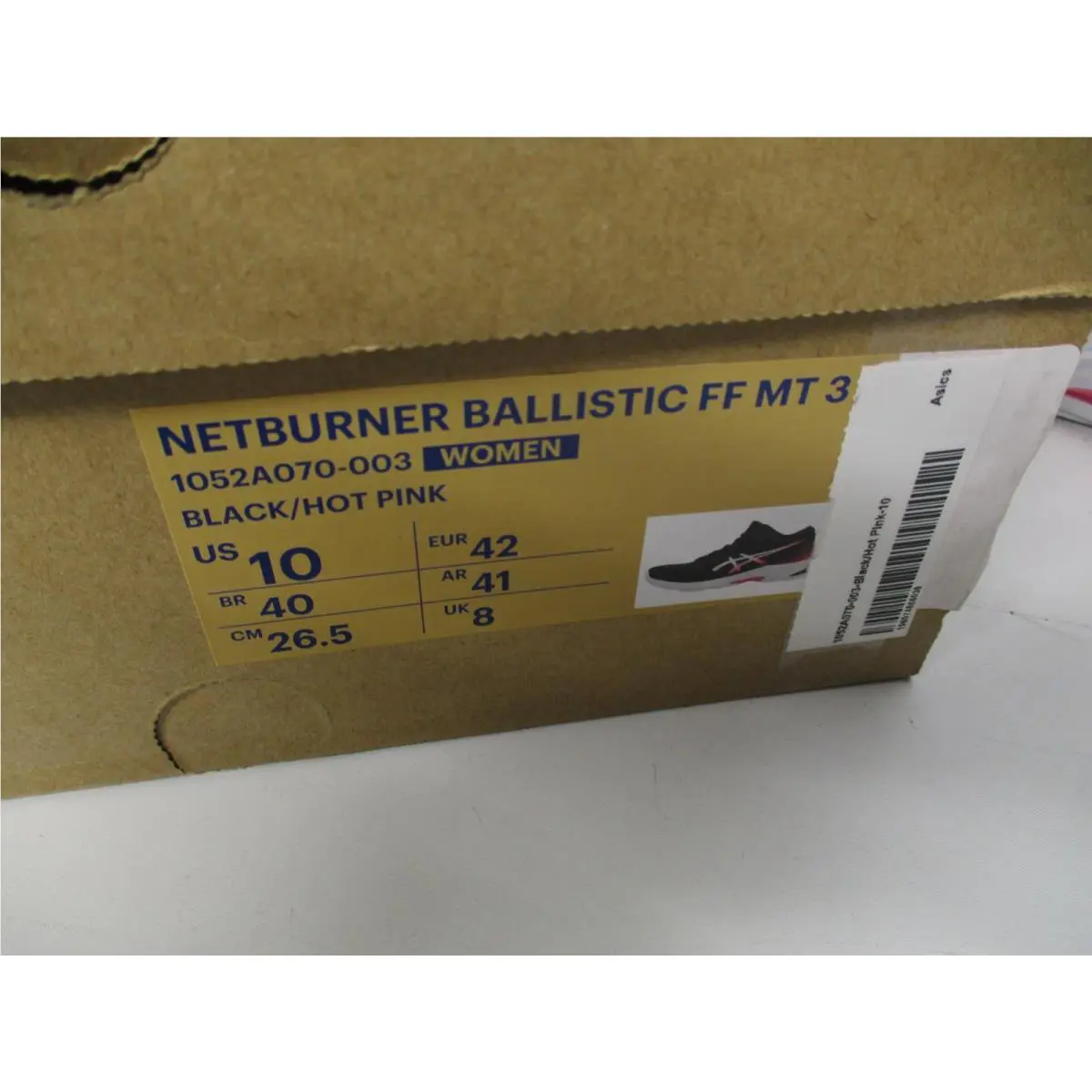 Asics shoes - ASICS Netburner Ballistic - Netburner Ballistic - Black (UPC: 196074856138) 7