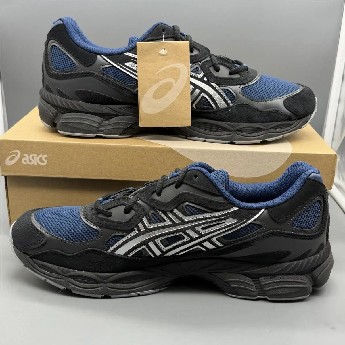 Asics shoes - ASICS Gel-NYC - 1203A383-404 - Independence Blue/Pure Silver (UPC: 0199023013897) 1