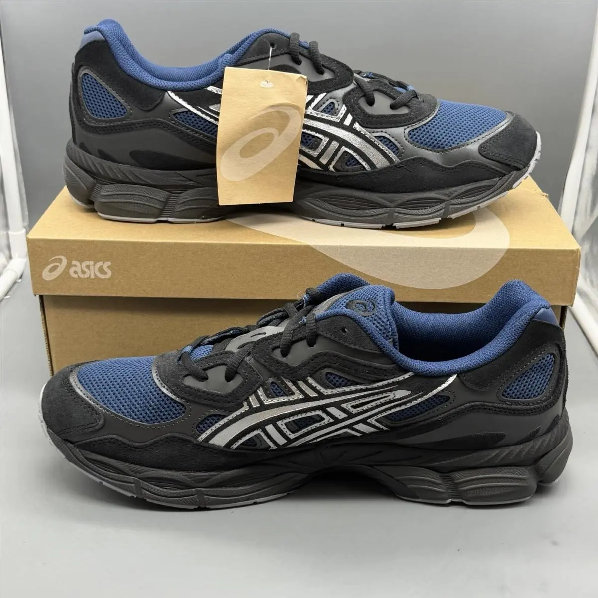 Asics shoes - ASICS Gel-NYC - 1203A383-404 - Independence Blue/Pure Silver (UPC: 0199023013934) 1