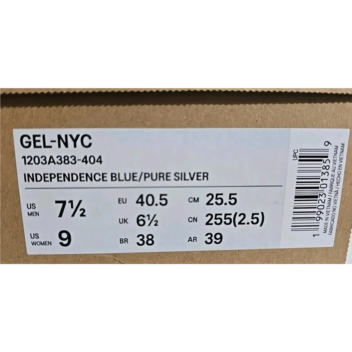Asics shoes - ASICS Gel NYC - Gel NYC - 1203A383-404 - Blue (UPC: 199023013859) 14