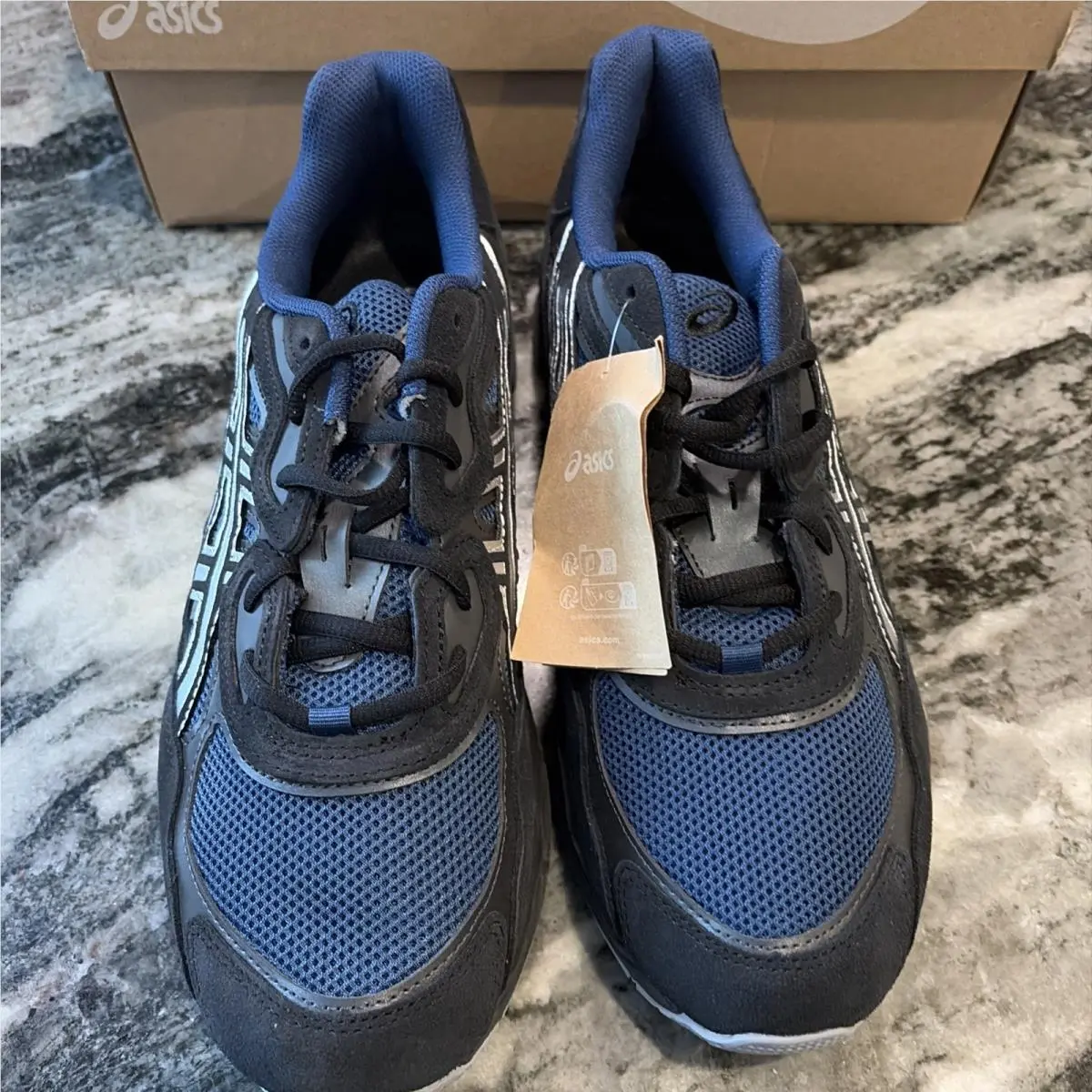 Asics shoes - ASICS Gel-NYC - 1203A383-404 - Independence Blue/Pure Silver (UPC: 0199023013897) 2