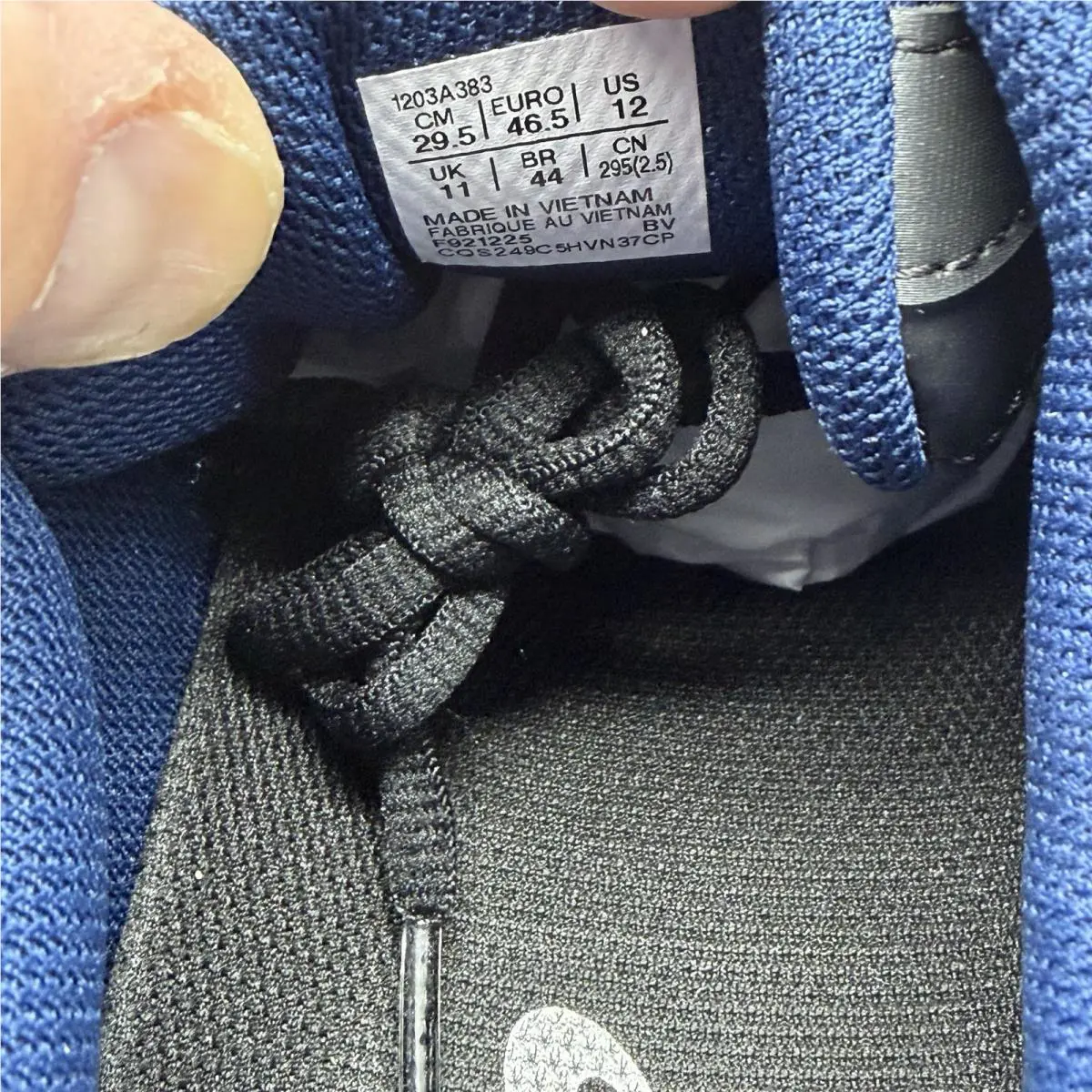 Asics shoes - ASICS Gel-NYC - 1203A383-404 - Independence Blue/Pure Silver (UPC: 0199023013897) 8
