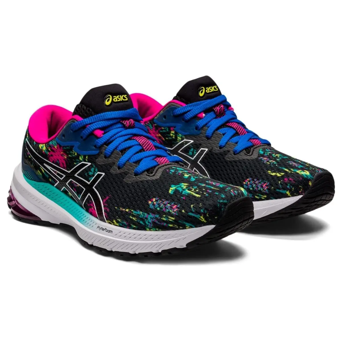 Asics shoes - ASICS GT 1000 - 1012B282-001 - Black/ Pink Glo 0