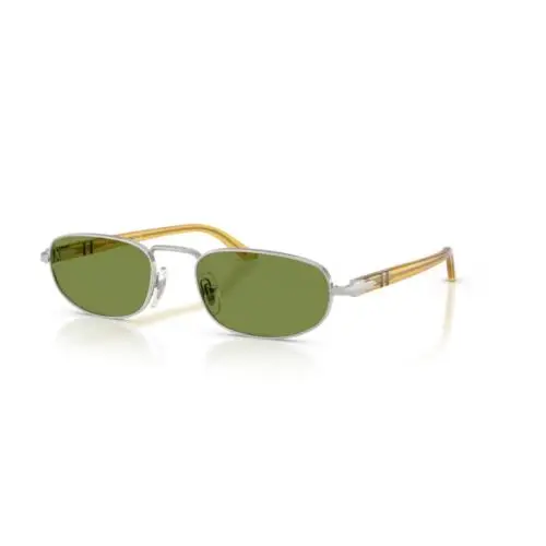 Persol 0PO1028S 518/4E Silver/green 56mm Mens Sunglasses