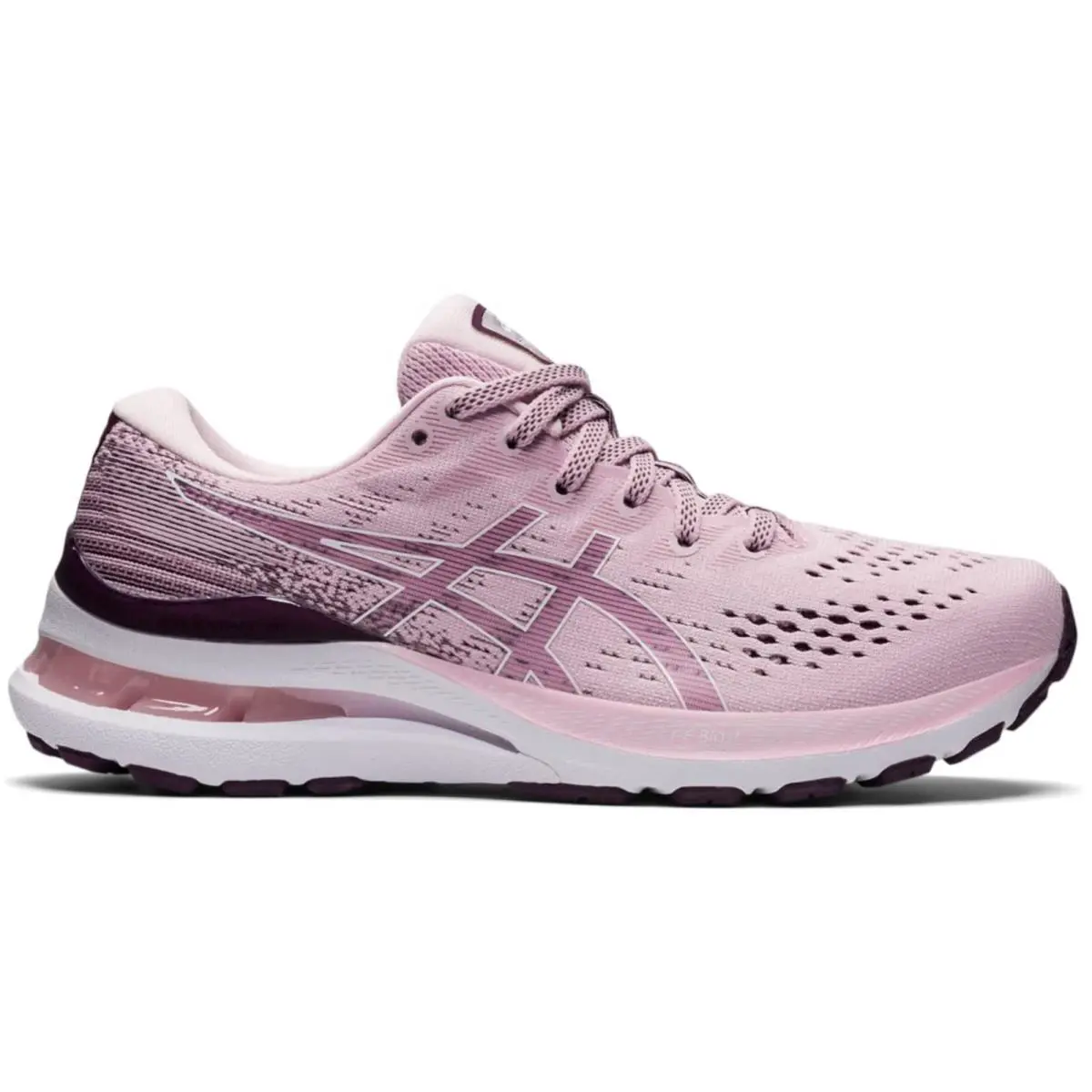 Asics Women`s Gel-kayano 28 Running Shoes 12.5 US B -msrp Rare Color - Barely Rose/White