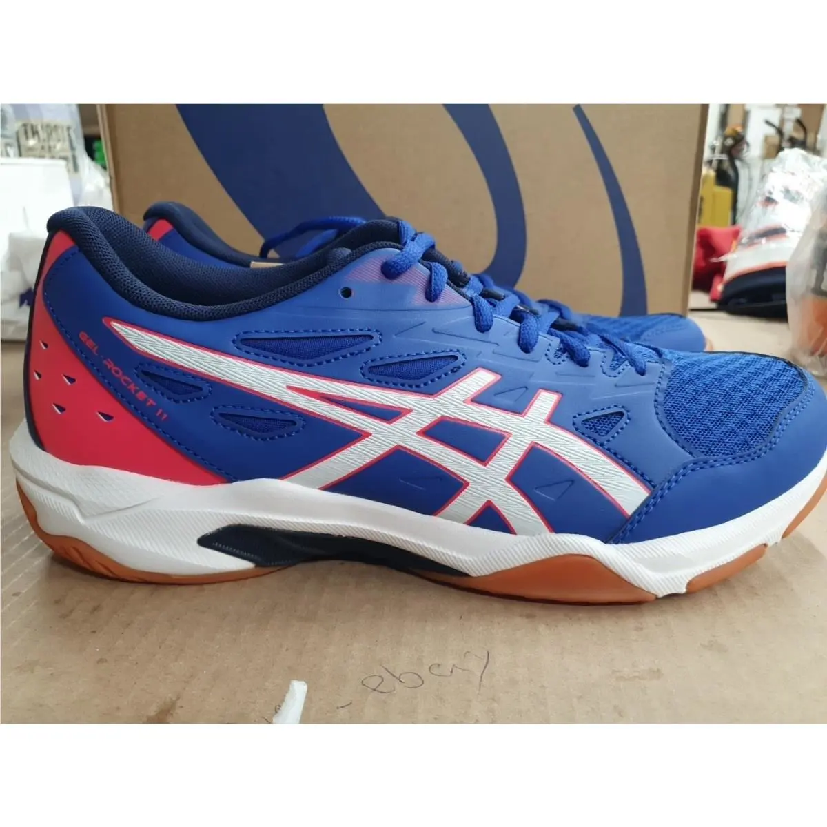 Asics shoes - ASICS GEL-Rocket 11 - 1072A093-400 - Blue (UPC: 196074858767) 0