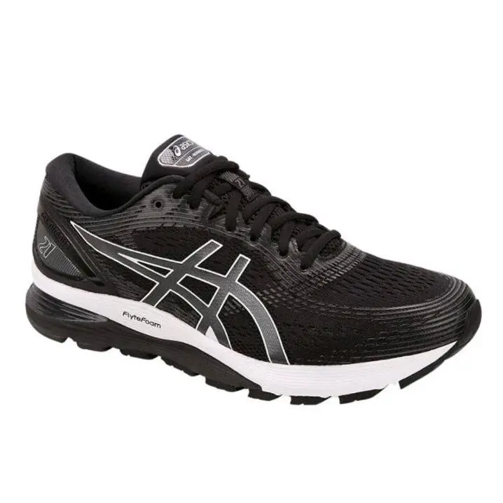 Asics Gel-nimbus 21 1011A169.001 Men`s Running Shoes Black/grey Size 6