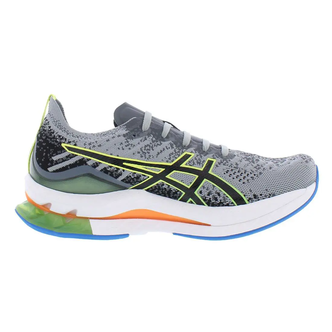 Asics shoes - Grey/Black/Neon, Full: Grey/Black/Neon (UPC: 194851833075) 0