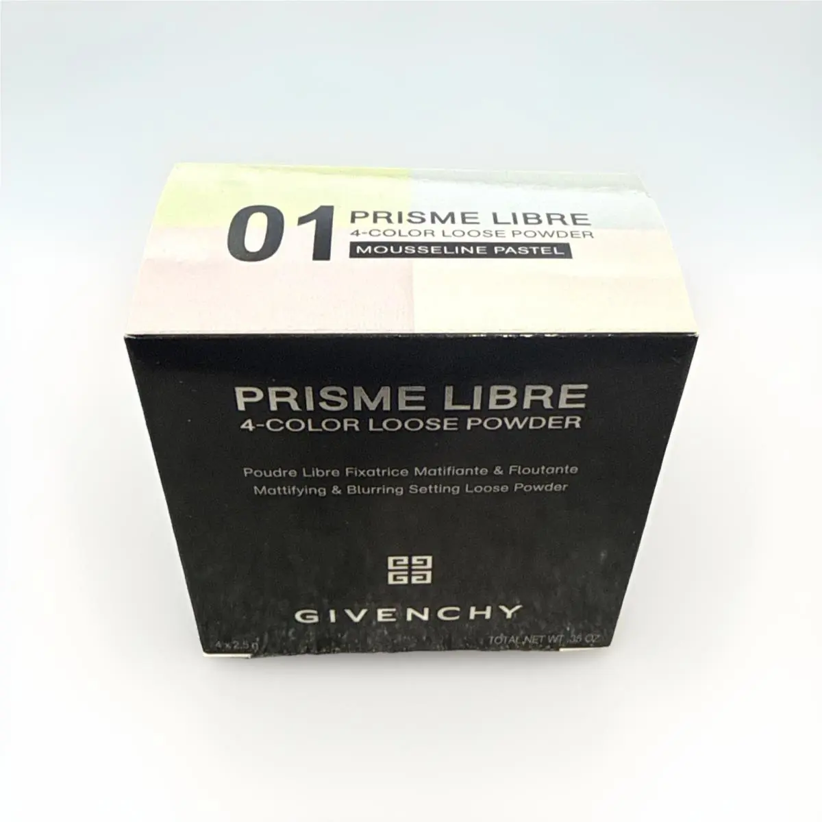 Givenchy Prisme Libre 4-Color Loose Powder 0.35oz 01 Moussel Pastel