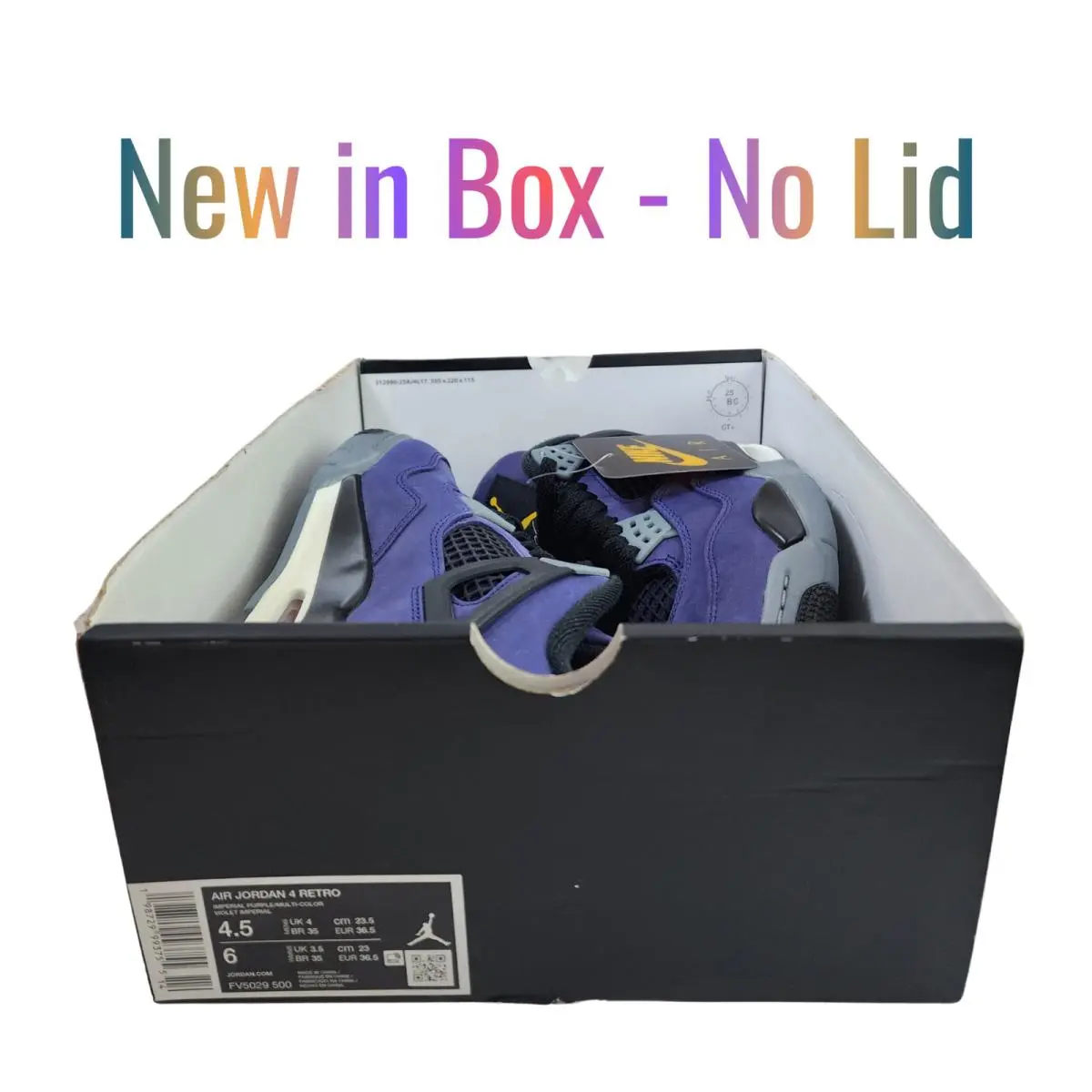 Nike shoes - Air Jordan 4 - Air - FV5029-500 - Purple 18