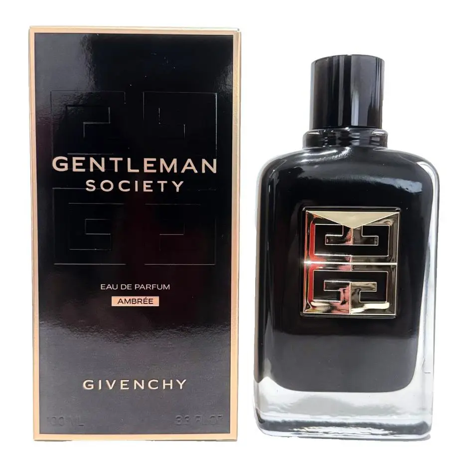 Gentleman Society by Givenchy 3.3 oz Ambree Eau de Parfum Spray For Men. Box