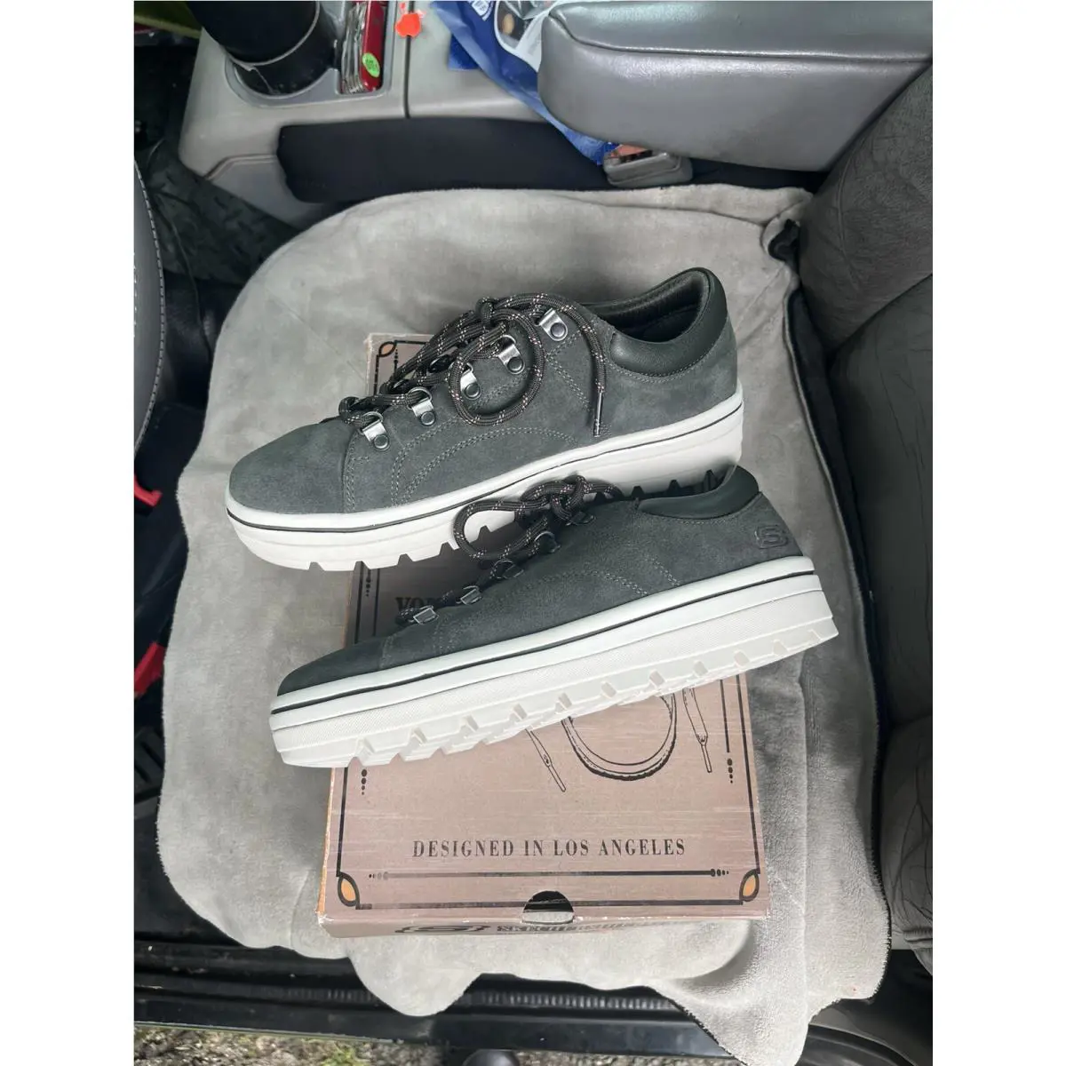 Skechers shoes - Street Cleats 2 Fashion Trail - Olive 9
