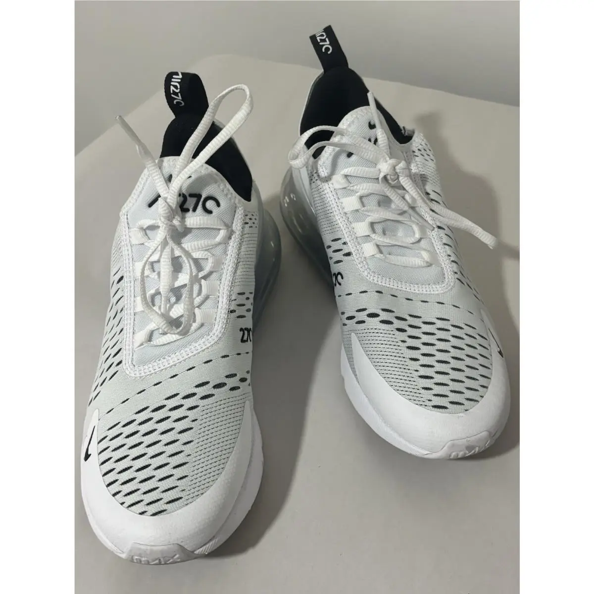 Size 8 -  Air Max 270 “white/black” Womens by Nike