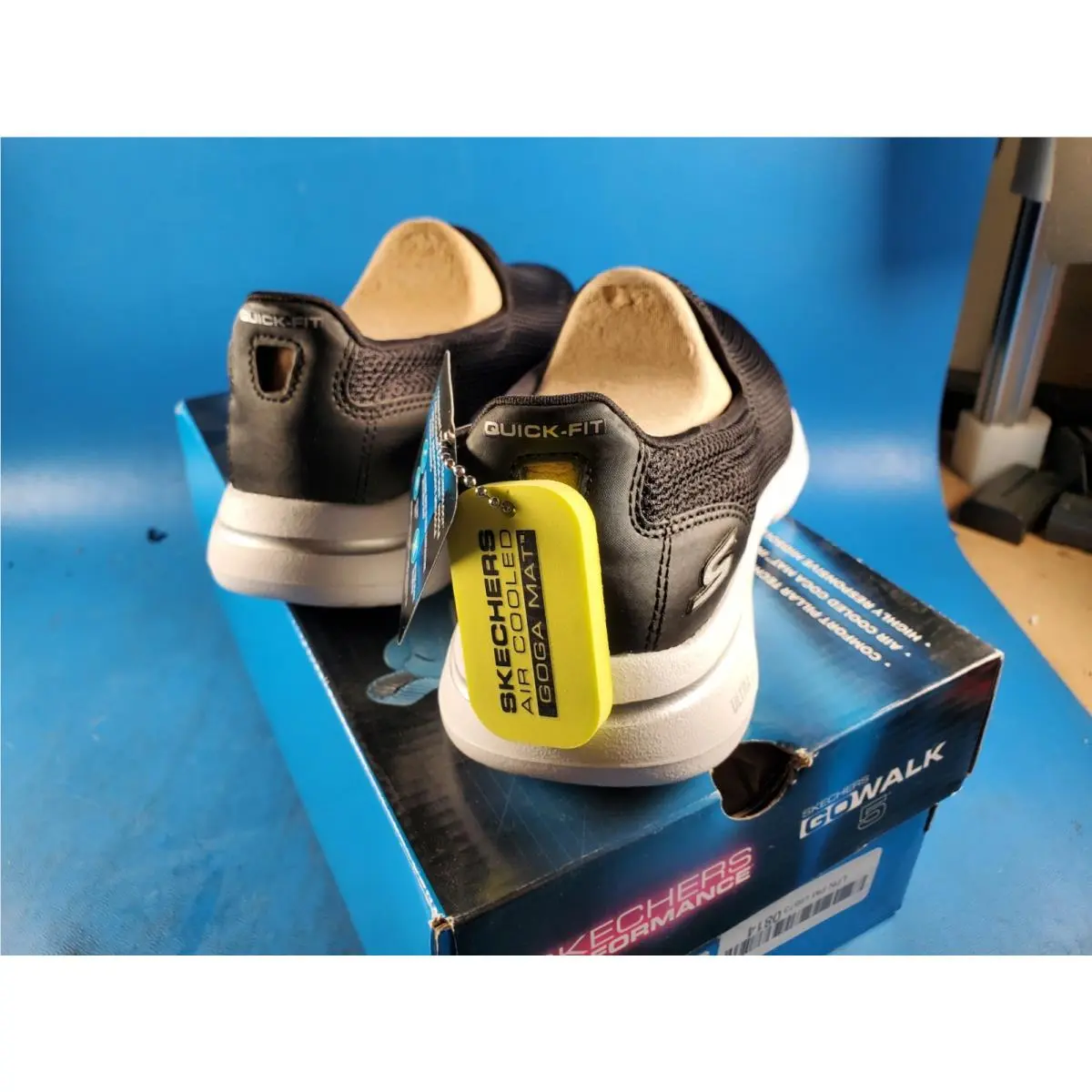 Skechers shoes - SKECHERS GO WALK Joy - WALK Joy - 15901/BKW - Black 5