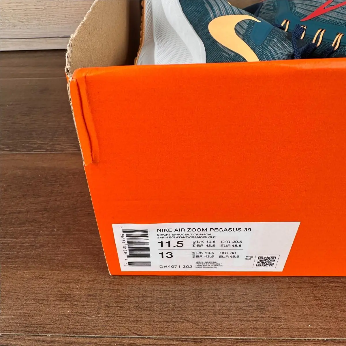 Nike shoes - Nike Air Zoom Pegasus 39 - Dh4071-302 - Blue 6