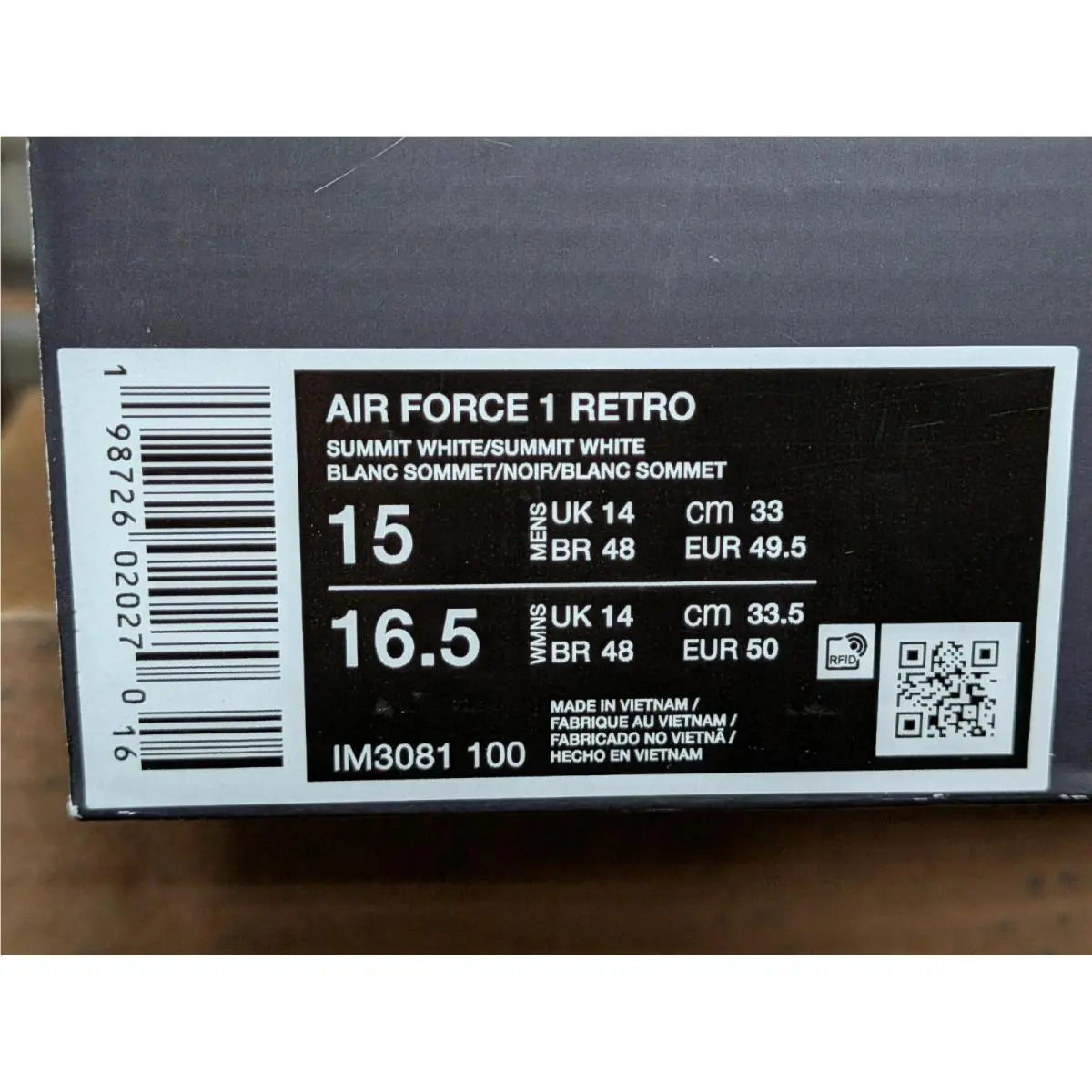 Nike shoes - Nike Air Force 1 - Air Force - IM3081-100 - White 1