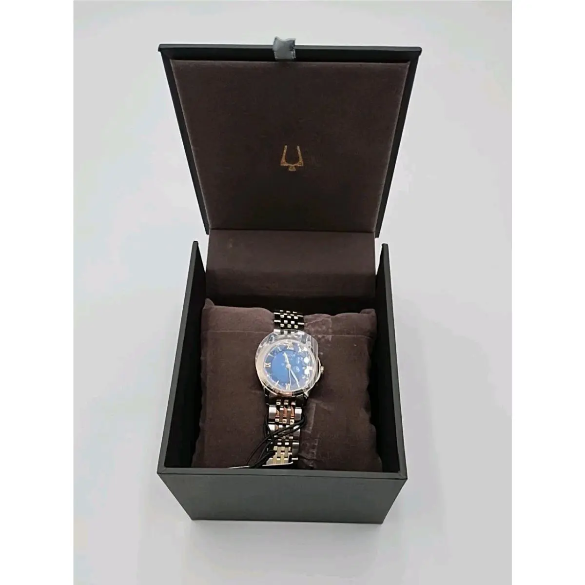 Bulova Women`s Two-tone Stainless-steel Mother Pearl Dial 98M124 Watch - Z1-B3