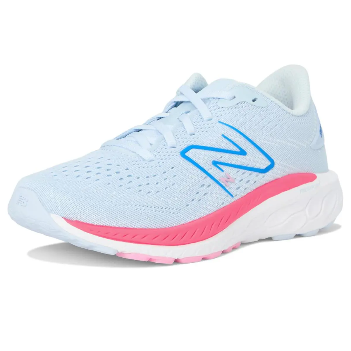 New Balance shoes - Moon Dust/Neon Pink 5