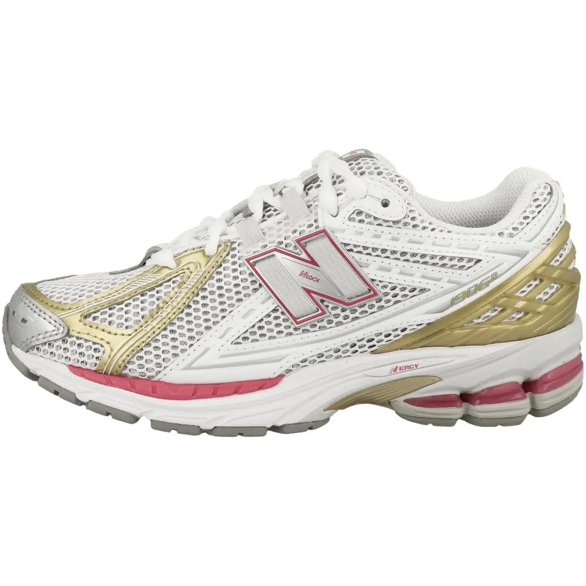 New Balance shoes - Silver Metallic/Dragon Berry/White (UPC: 197967647604) 0