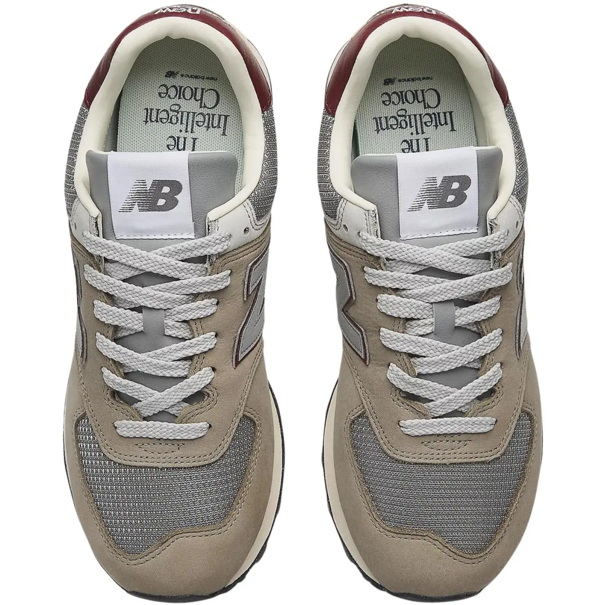 New Balance shoes - New Balance 574 - Brown/Dark Silver Metallic 37