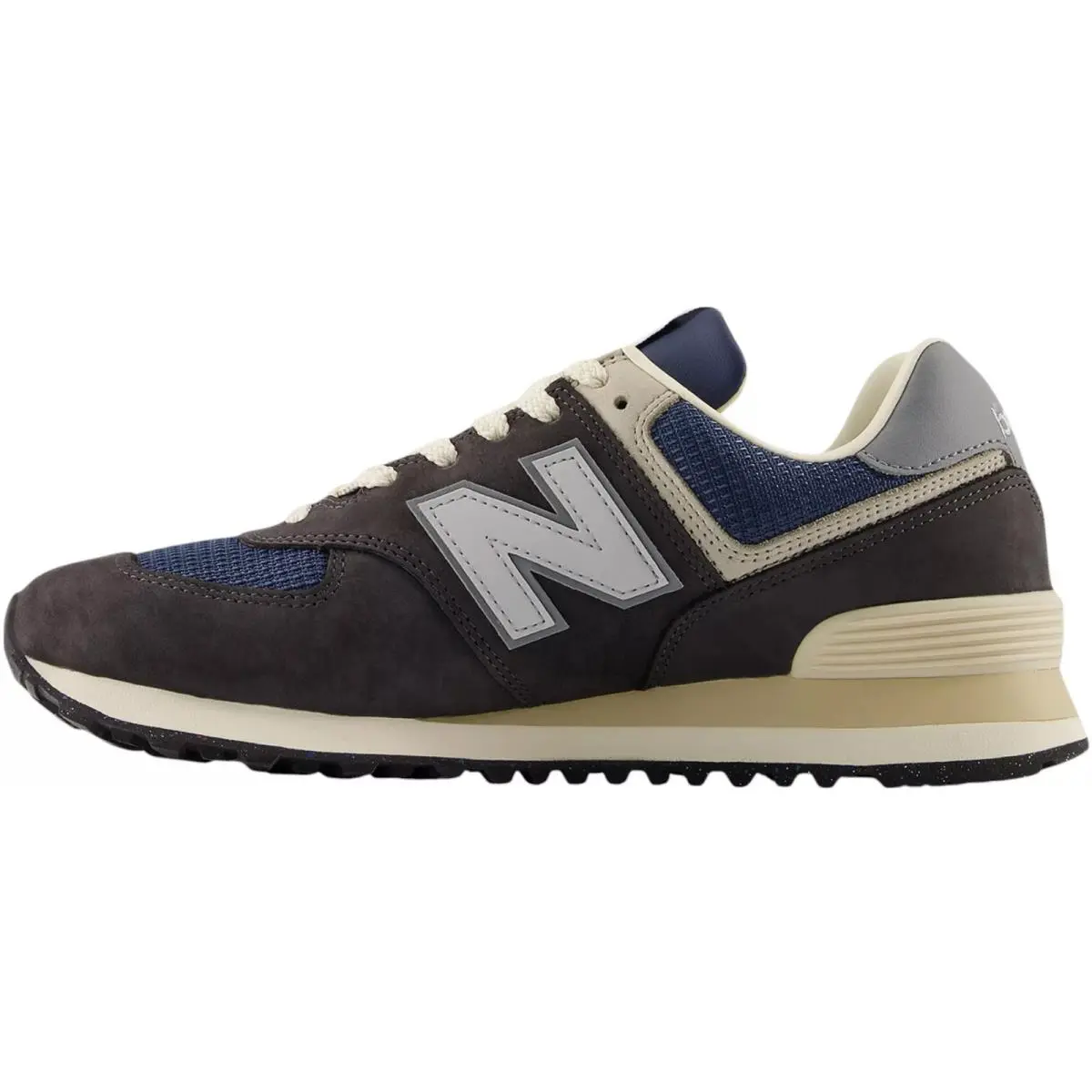 New Balance shoes - New Balance 574 - Brown/Dark Silver Metallic 25