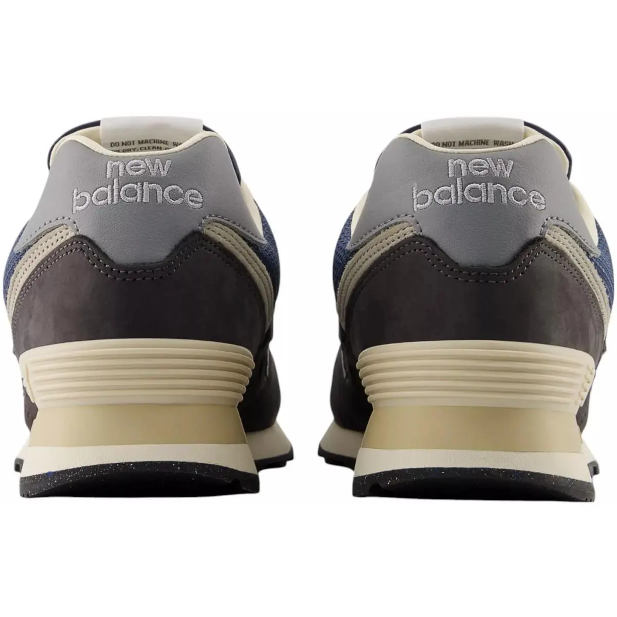 New Balance shoes - New Balance 574 - Brown/Dark Silver Metallic 26