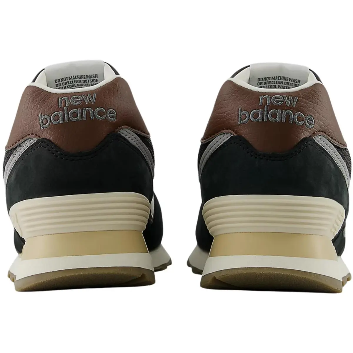 New Balance shoes - New Balance 574 - Brown/Dark Silver Metallic 6