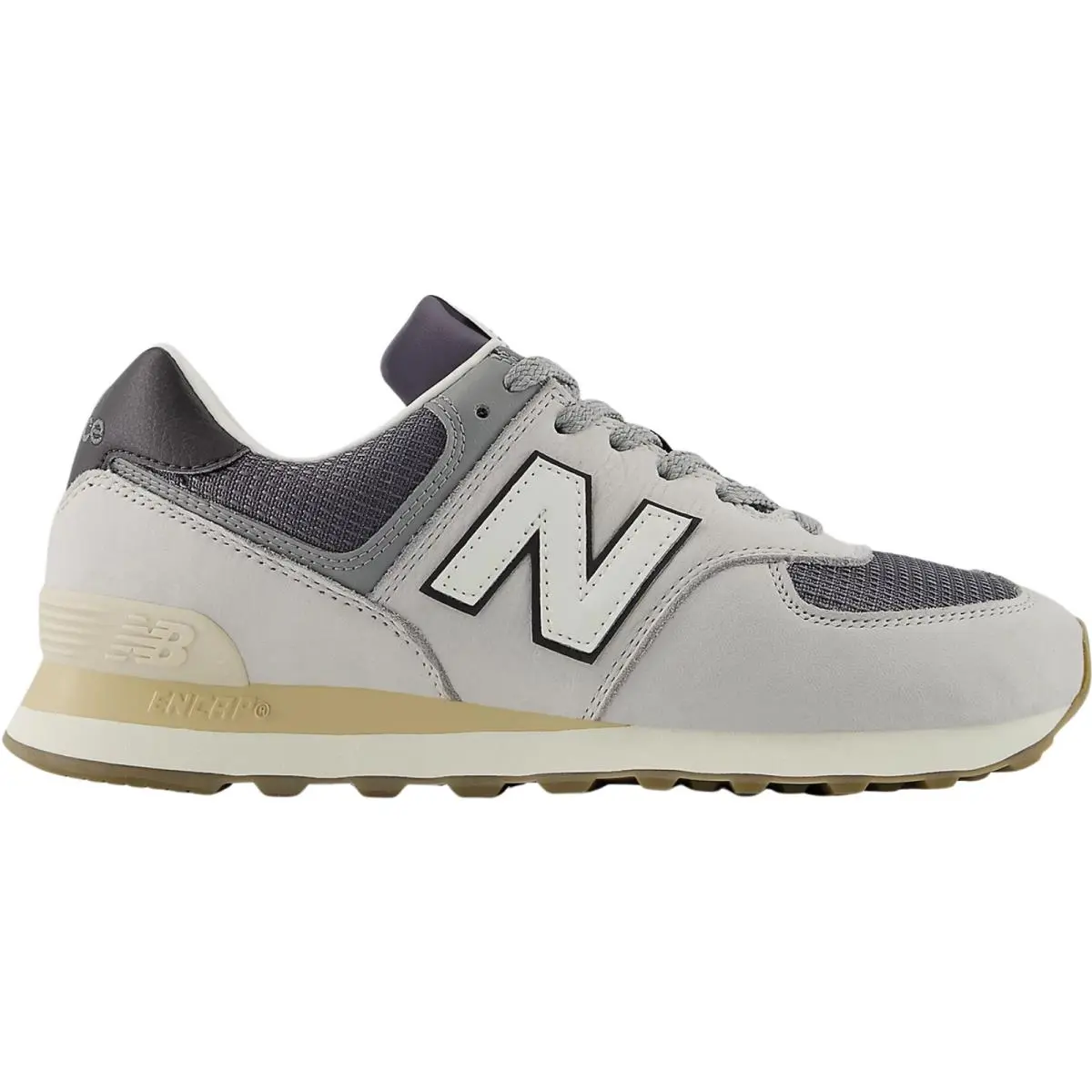 New Balance shoes - New Balance 574 - Brown/Dark Silver Metallic 39