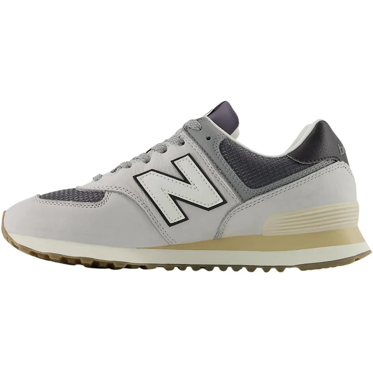 New Balance shoes - New Balance 574 - Brown/Dark Silver Metallic 40