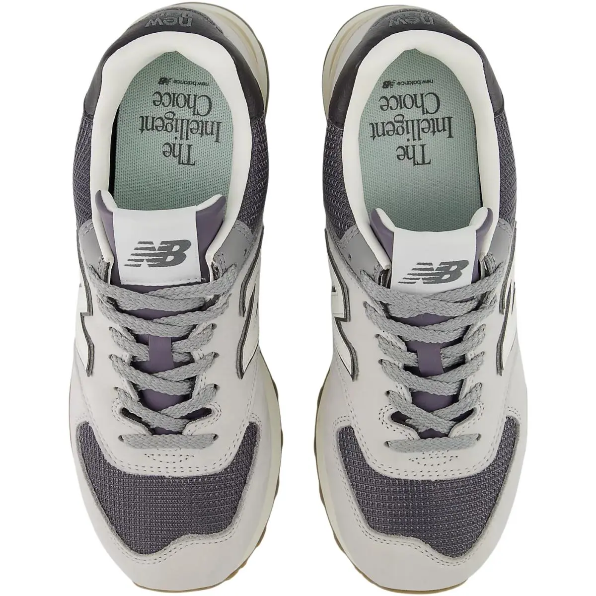 New Balance shoes - New Balance 574 - Brown/Dark Silver Metallic 42