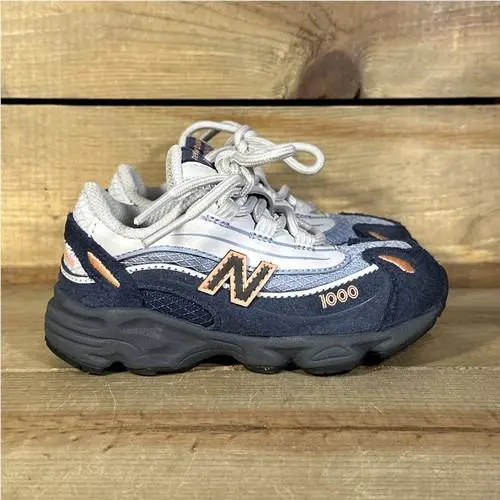New Balance Kids` 1000 Casual Shoes - Nautical Coral