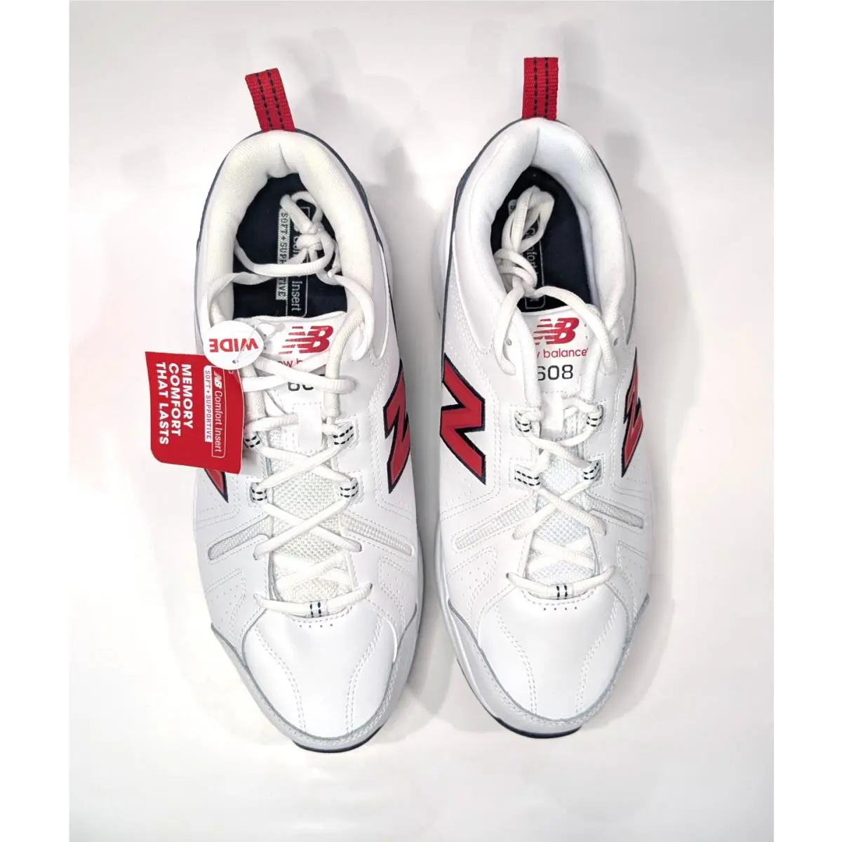 New Balance shoes - New Balance 608v5 - MX608HR5 - White/Red 11