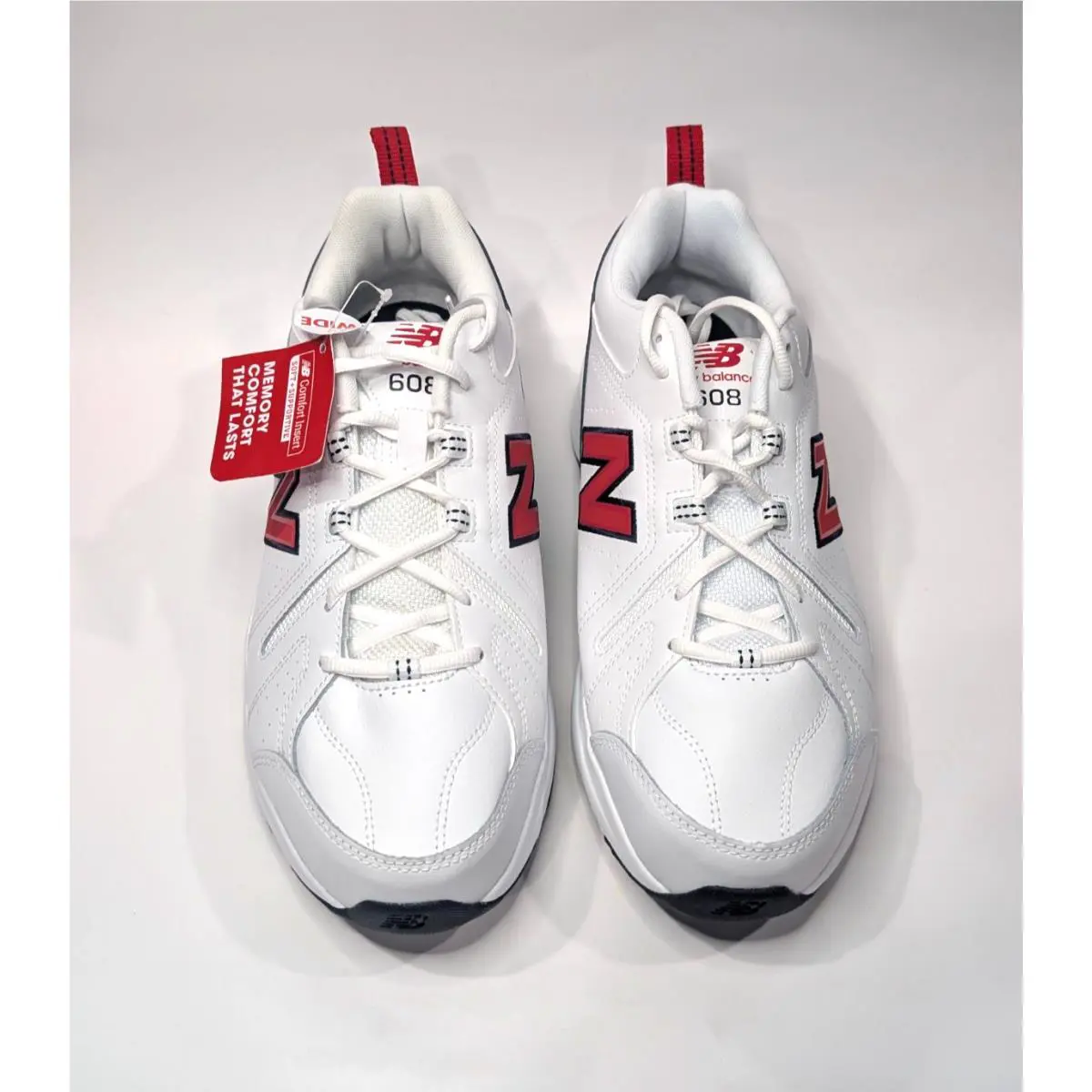 New Balance shoes - New Balance 608v5 - MX608HR5 - White/Red 12