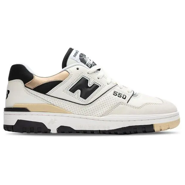 New Balance shoes - White/Black/Gold (UPC: 197967559327) 0