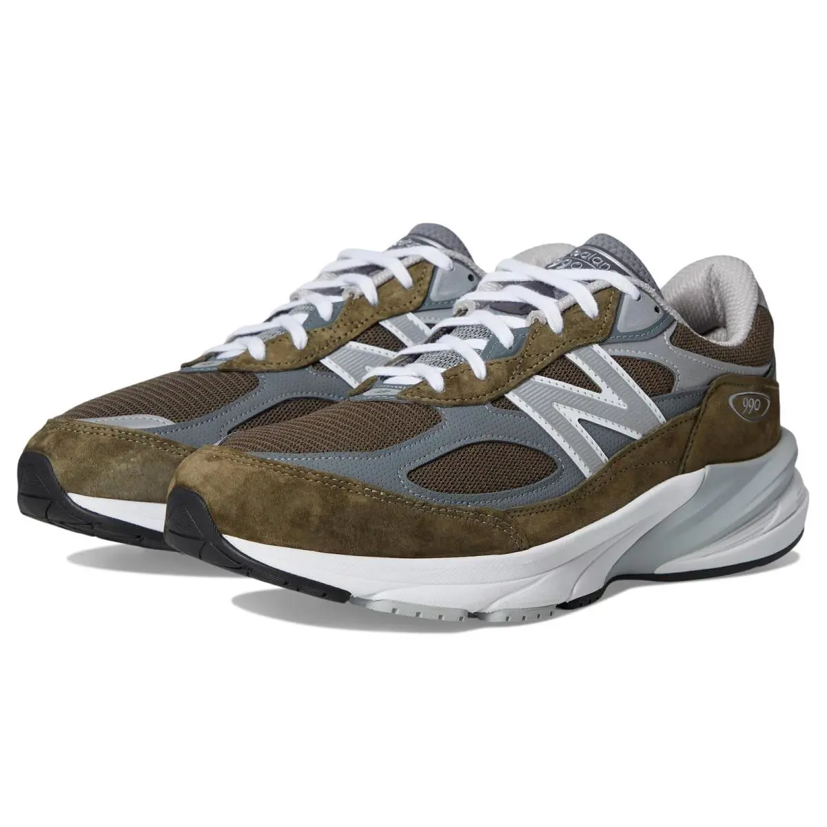 New Balance shoes - Olive/Grey (UPC: 197966439910) 0