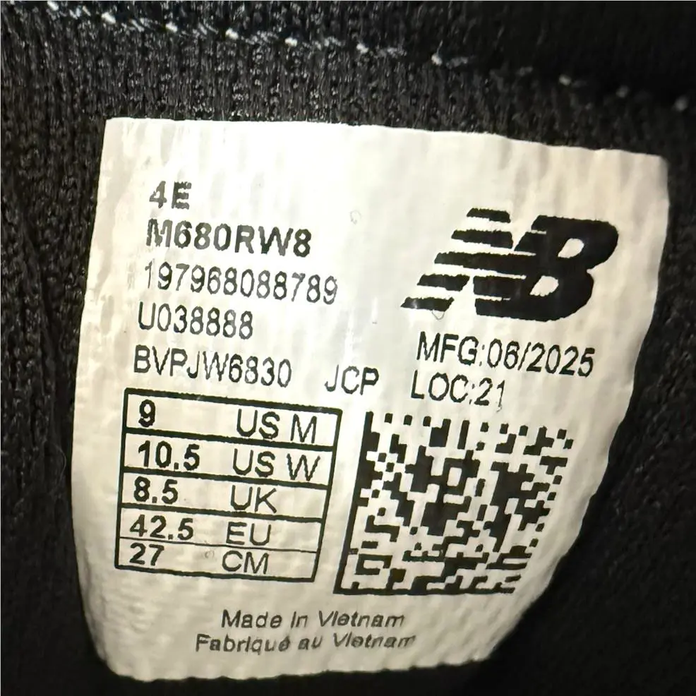 New Balance shoes - New Balance Fresh Foam 680 v8 - M680RW8 - White 1