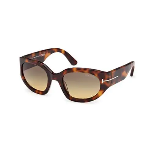 Tom Ford Arizona 02 FT1313 53B Blonde Havana/gradient Smoke Women`s Sunglasses