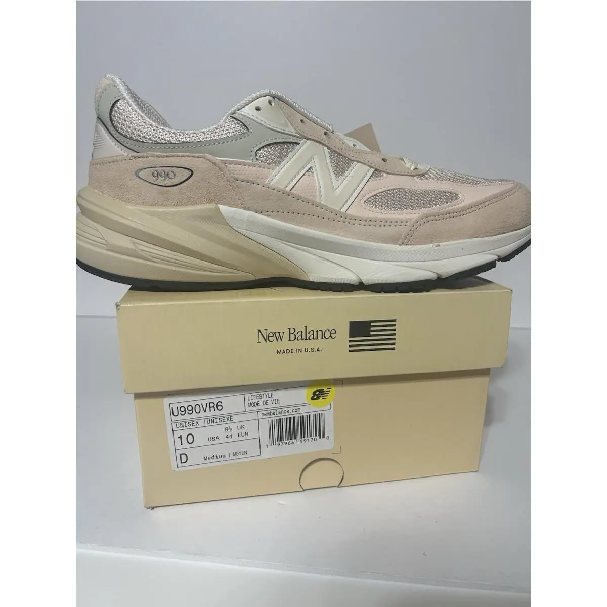 New Balance shoes - New Balance 990 v6 - U990VR6 - Pink 4