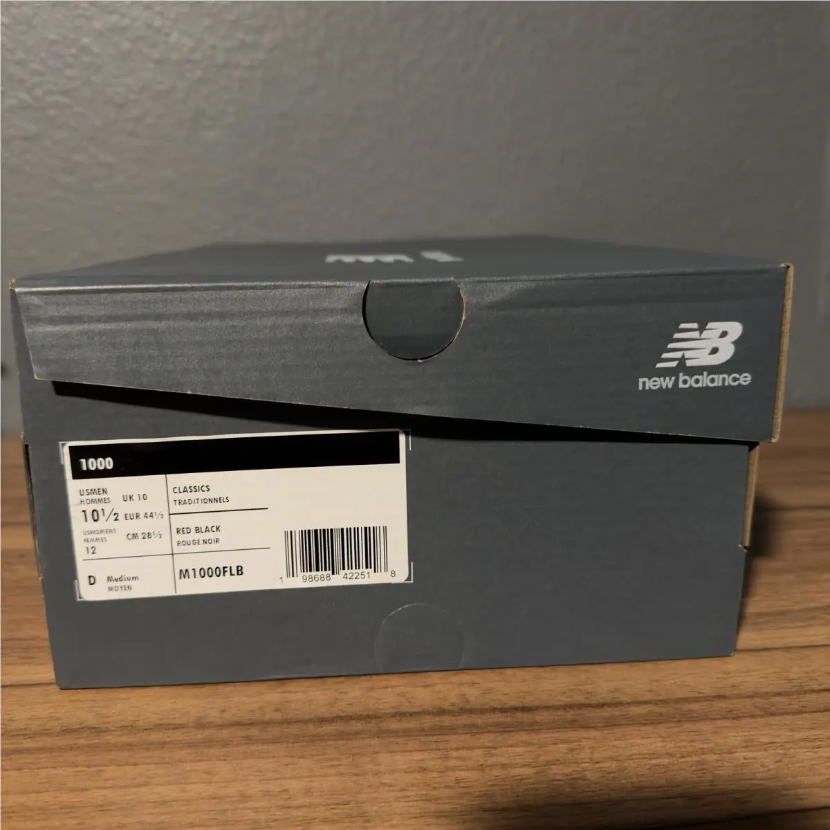 New Balance shoes - New Balance 1000 - M1000FLB - Black (UPC: 0198688422501) 8