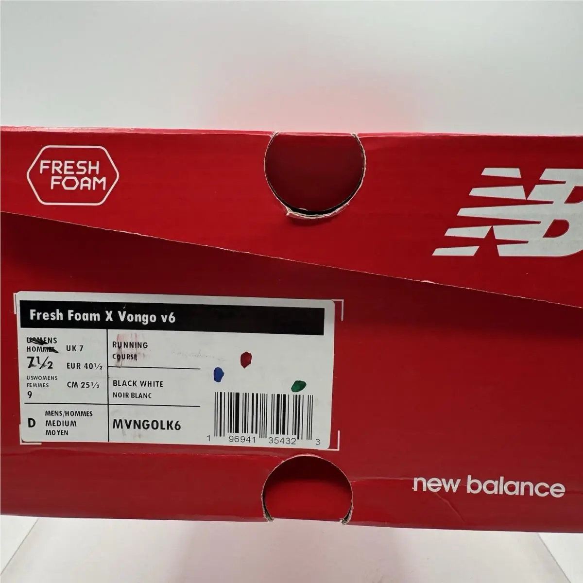 New Balance shoes - New Balance Fresh Foam X Vongo V6 - MVNGOLK6 - Black 4