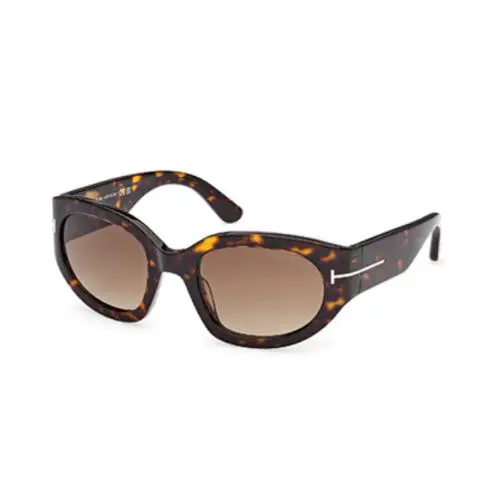 Tom Ford Arizona 02 FT1313 52F Dark Havana/gradient Brown Women`s Sunglasses