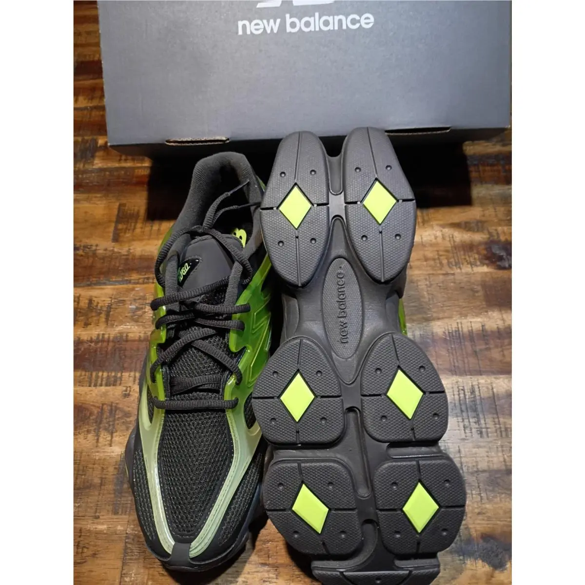 New Balance shoes - New Balance 9060 - U9060IDG - Green 3