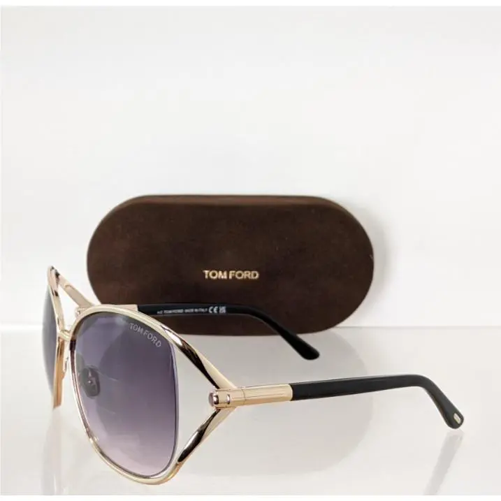 Tom Ford Sunglasses FT 1091 28B Marta TF 1091 62mm Gold Frame