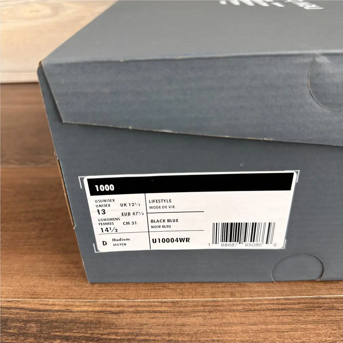 New Balance shoes - New Balance 1000 - U10004WR - Black 6
